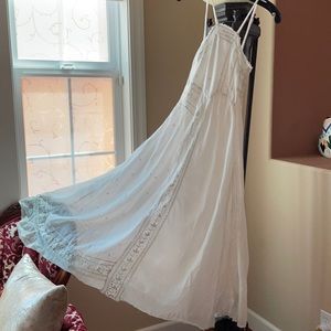Beautiful Free People cotton maxi dress